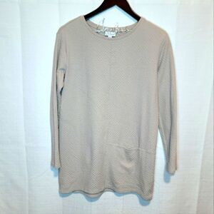 J. Jill Pure Jill Waffle Weave Tunic Top Size XS